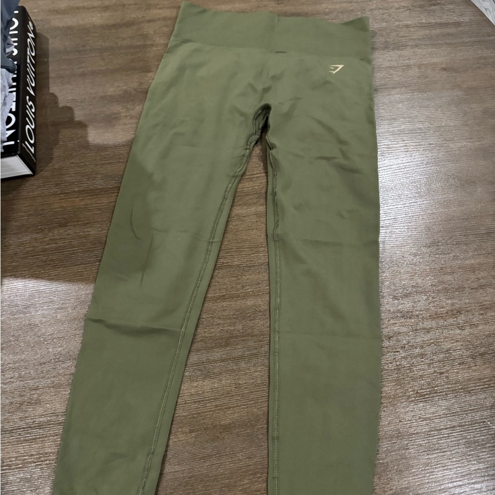 Gymshark Green Leggings for Active Comfort